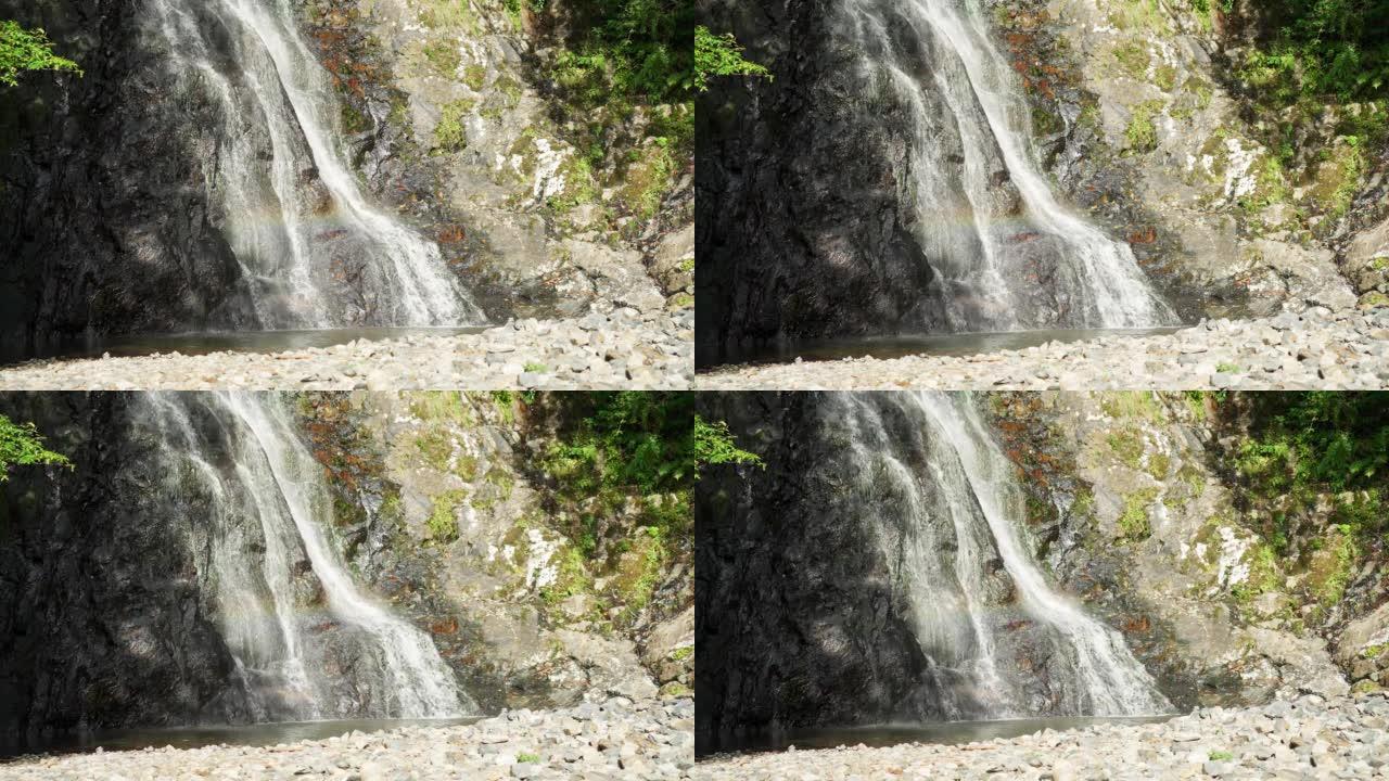 亚索瀑布盆地景观