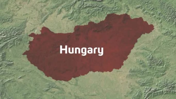 匈牙利用文字放大世界地图