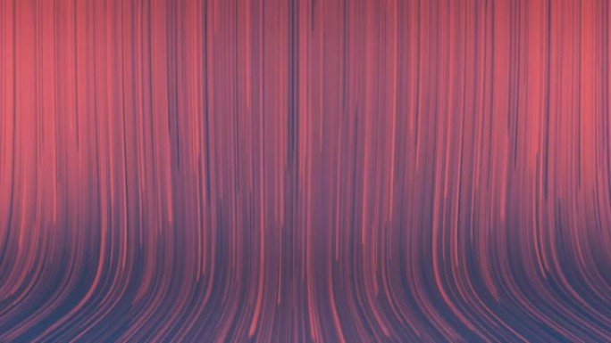 粉色暗石板蓝色瀑布舞台背景循环。多汁动态级联下降线背景动画。标题和文字动作创意概念墙的位置。