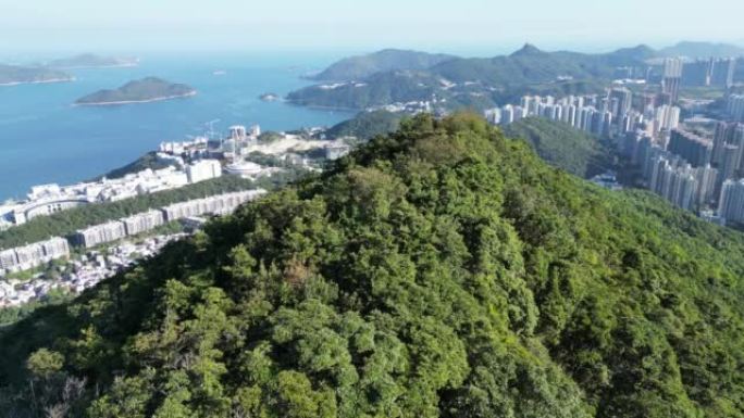 香港2022年11月11日的剃刀山山顶