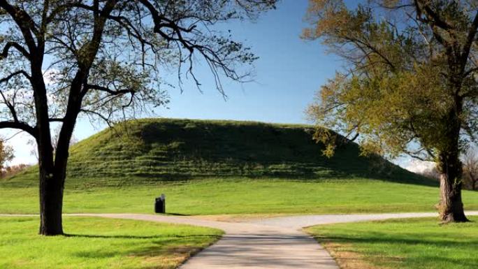 美国伊利诺伊州Cahokia Mounds州立历史遗址