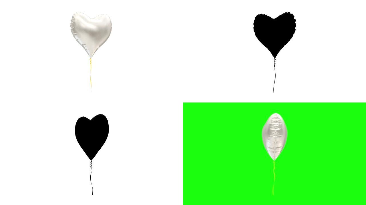 氦气球动画。