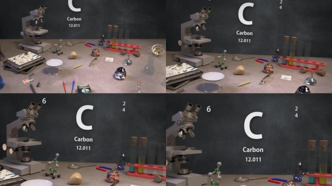 元素6碳元素周期表信息图