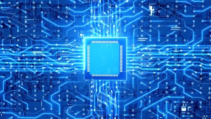 人工智能芯片处理器集成电路板