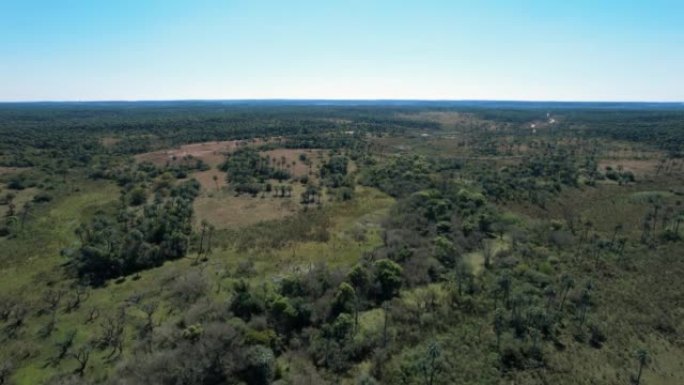 埃尔帕尔马国家公园的鸟瞰图，位于恩特雷里奥斯。阿根廷。