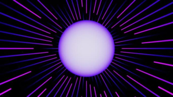 紫色渐变慢速线中间有白色圆圈