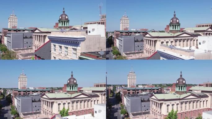 法院和城市场景-宾夕法尼亚州兰开斯特