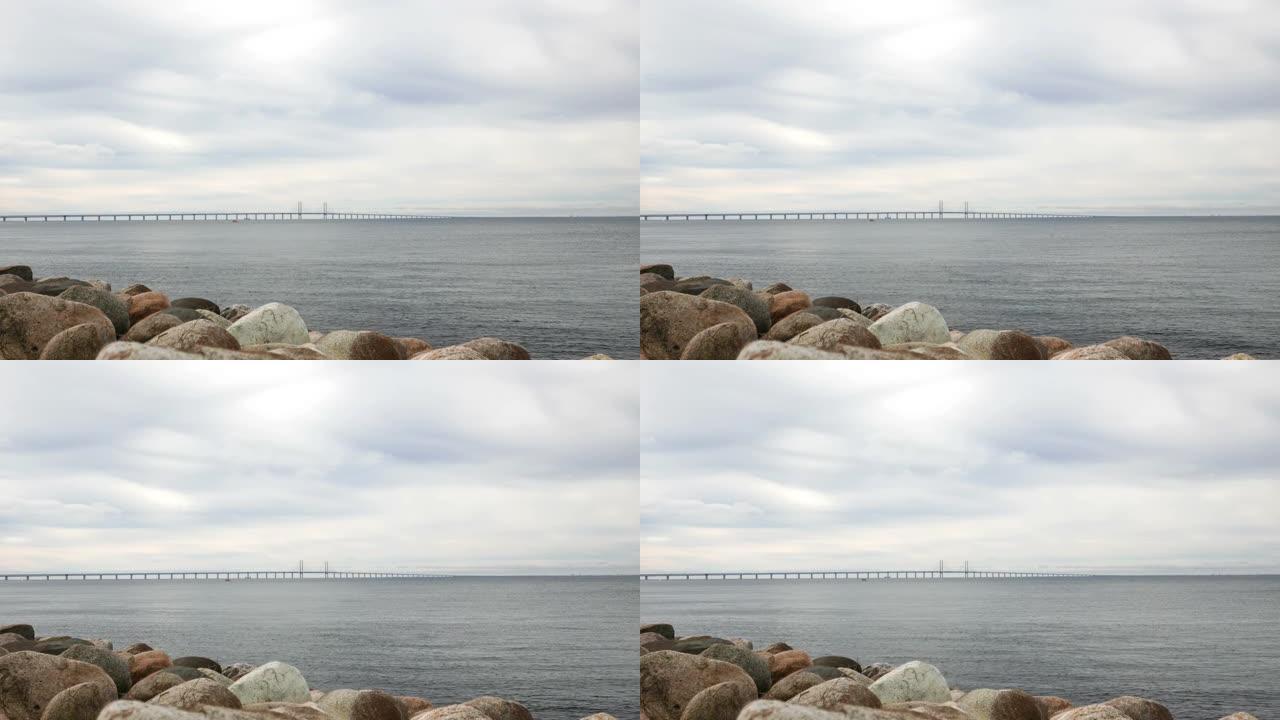瑞典厄勒海峡大桥的美丽照片