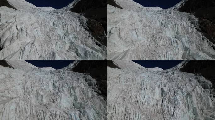 卡若拉冰川 航拍