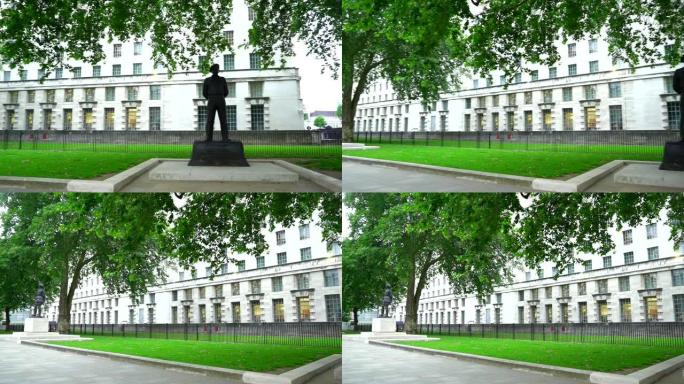 英国伦敦蒙哥马利元帅雕像