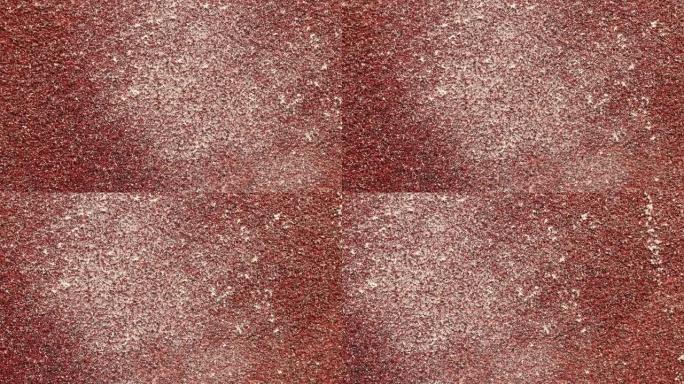 红砂纸纹理无缝循环。粗糙的砂砾磨料背景。二手谷物金刚砂背景。