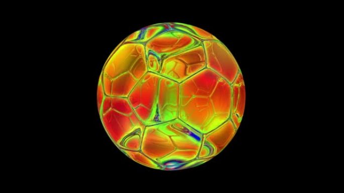 玻璃足球，足球4k循环