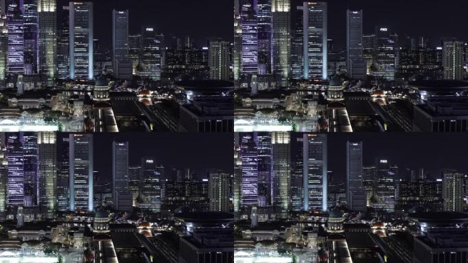 新加坡城市天际线国外高楼大厦