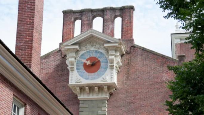 宾夕法尼亚州费城独立厅的时钟