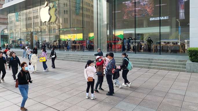 上海南京路Apple旗舰店