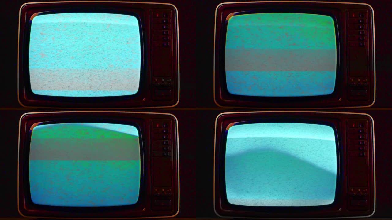 复古电视机失真信号问题噪音