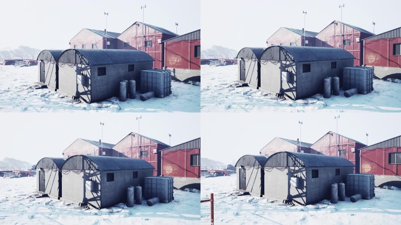 俄罗斯在北极的研究和极地考察基地建筑