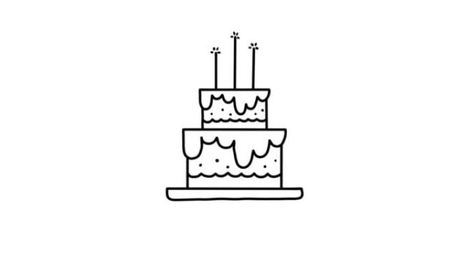 生日蛋糕gif动画