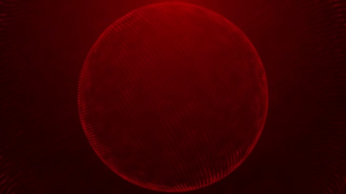球形数字球红圈背景