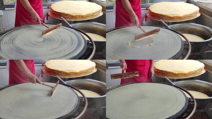 手工煎饼 山东大煎饼