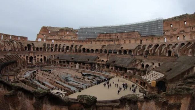 罗马圆形大剧场国外美景国外游客遗址