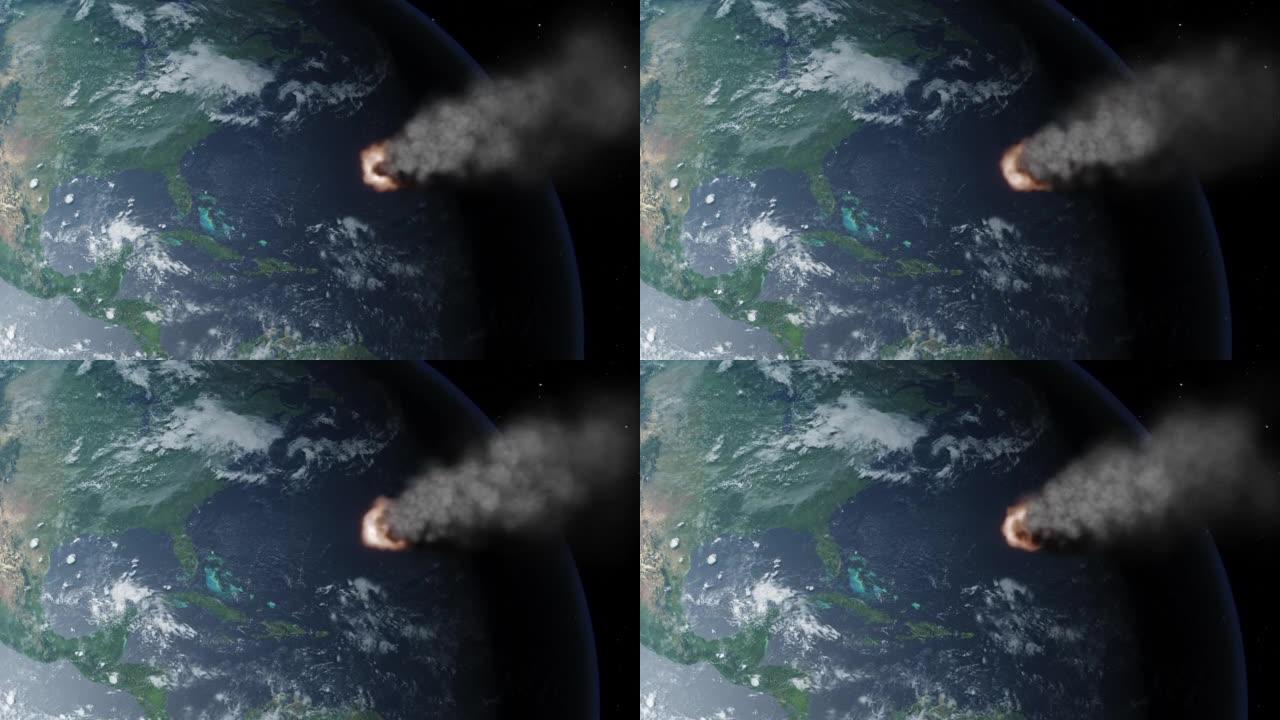 小行星即将撞击地球