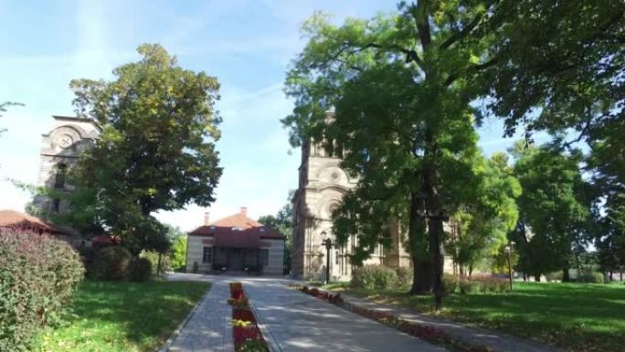 塞尔维亚克鲁塞瓦茨的拉扎里卡教堂