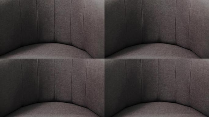 灰色阴影的时尚椅子的室内装饰元素。