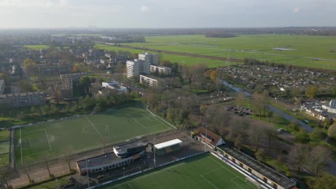 无人机视频Voorschoten Zuid-Holland