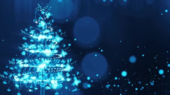 闪闪发光的圣诞树圣诞树粒子粒子圣诞树圣诞