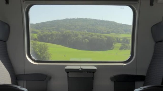火车旅行穿越瑞士