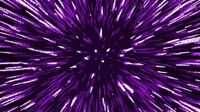 紫色粒子抽象火花插图爆炸爆发，灰尘显示效果，事件幻想爆炸魔法力量闪耀闪耀明星能量壁纸空间光图像动画