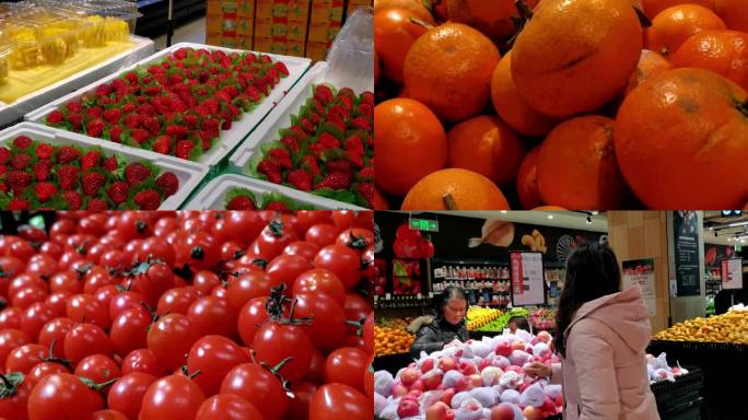 超市水果-买水果-称重量-打称-打价签