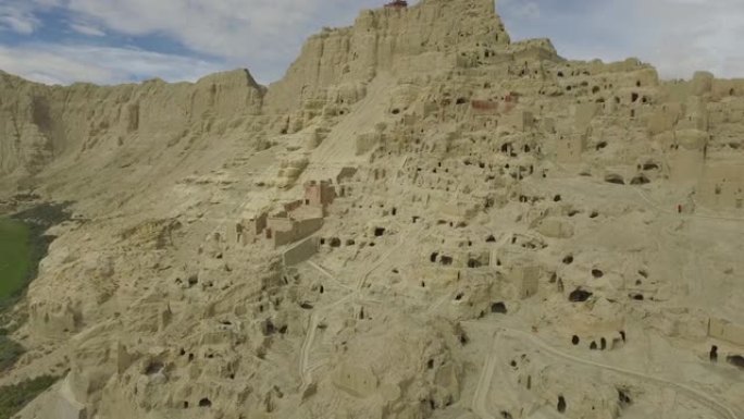 古格王国废墟。失落的西藏王国。古格王朝。古格王国-西藏古格文明的古格王国。
