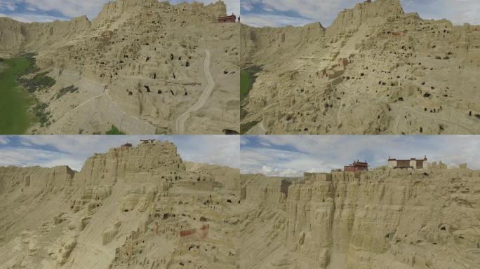 古格王国废墟。失落的西藏王国。古格王朝。古格王国-西藏古格文明的古格王国。