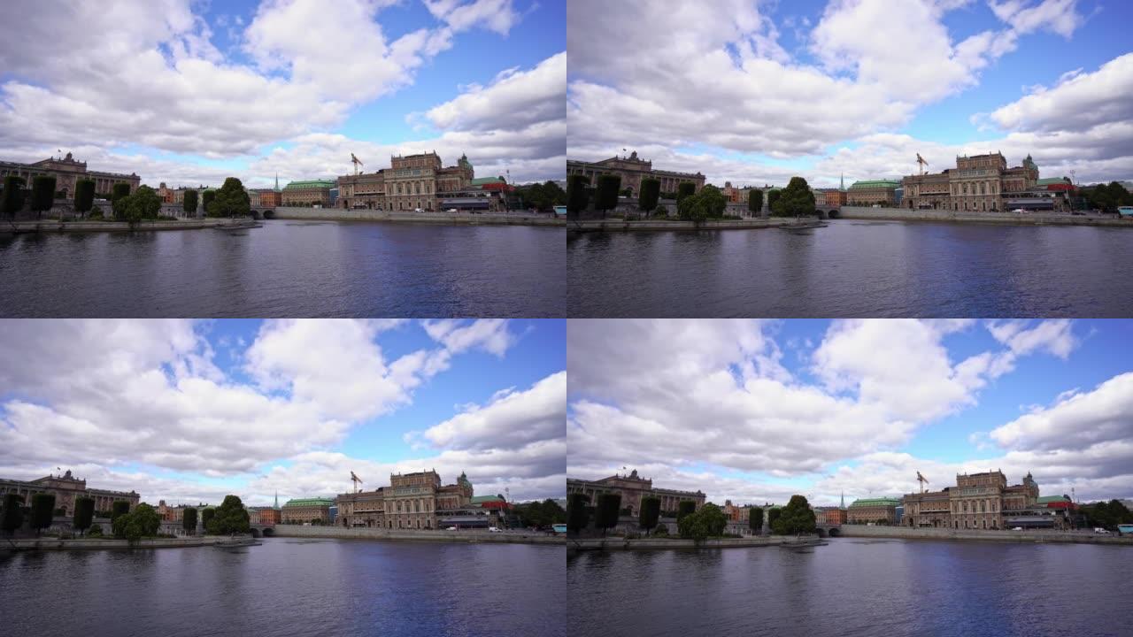 瑞典斯德哥尔摩城市天际线