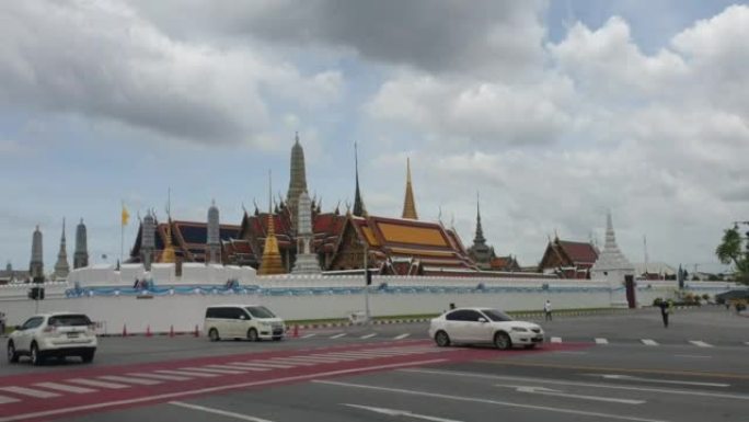 曼谷泰国皇宫的十字路口