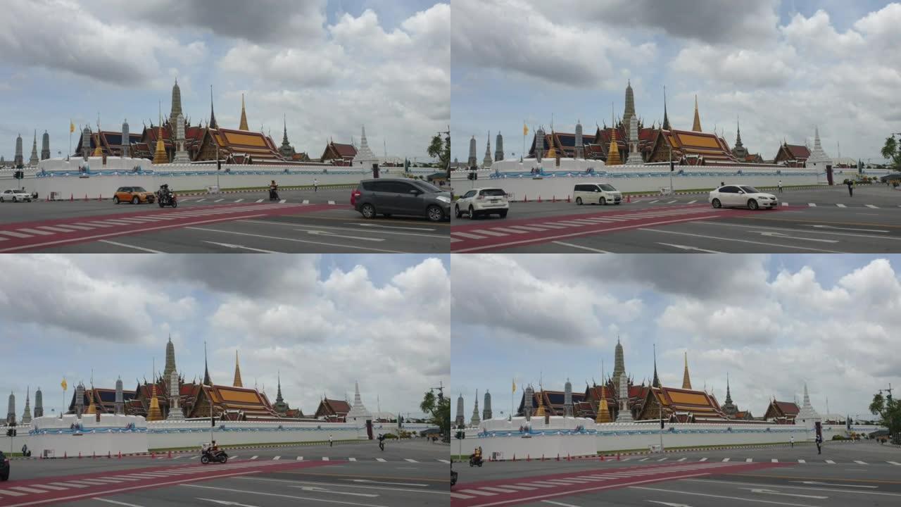 曼谷泰国皇宫的十字路口