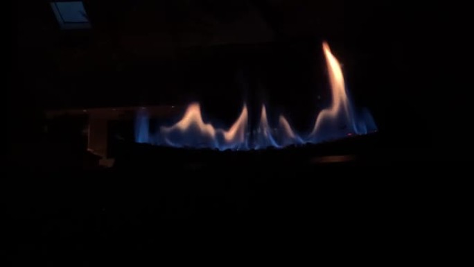 燃气壁炉火焰