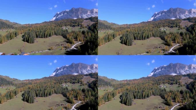 阿尔塔·巴迪亚山谷 (Alta Badia Valley)，在Pedraces (Pedratsch