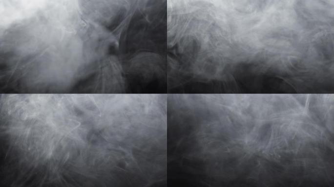 烟雾纹理烟雾云运动白色雾黑色