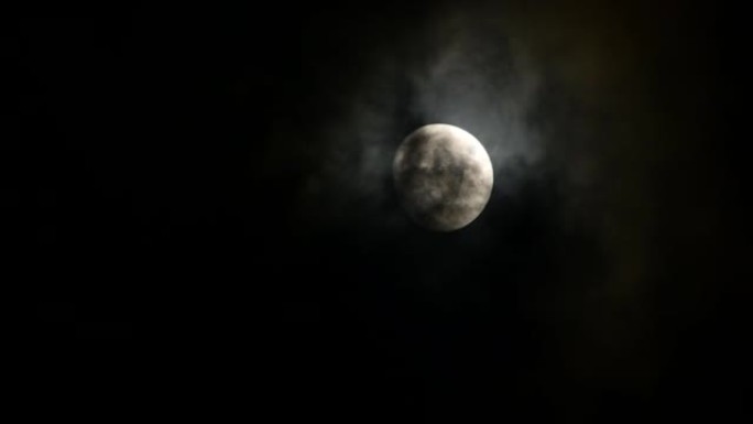 月云月全食云雾月亮月亮特写