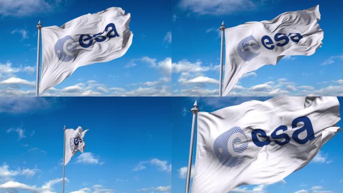 欧洲航天局旗帜