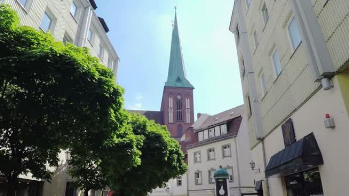圣尼古拉斯教堂。尼古拉基尔切。柏林。德国。