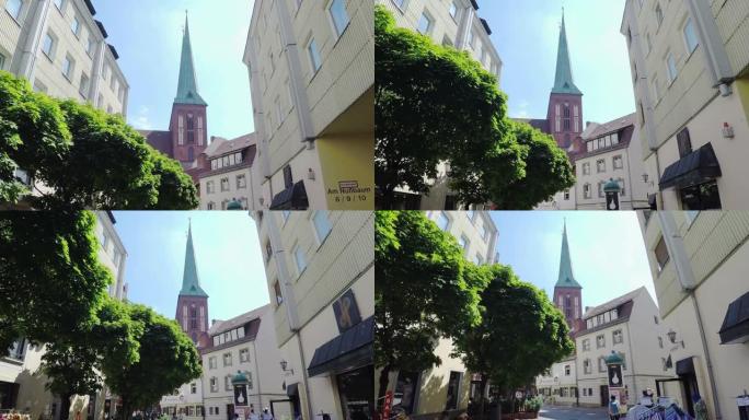 圣尼古拉斯教堂。尼古拉基尔切。柏林。德国。