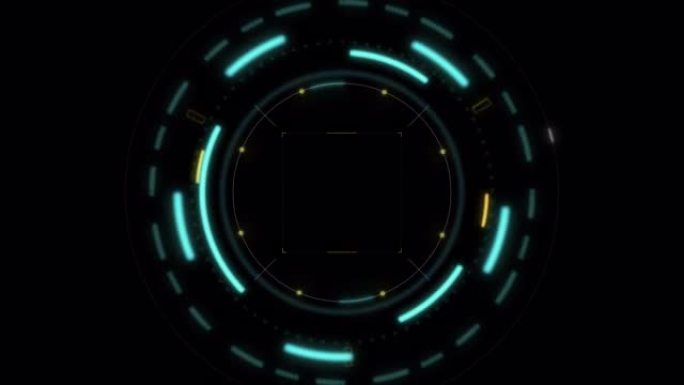 PNG Alpha.Abstract Circle and line HUD technologic