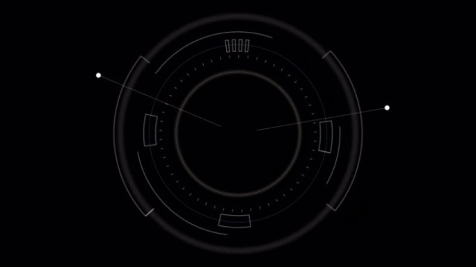 PNG Alpha.Abstract Circle and line HUD technologic