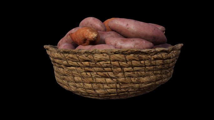 一篮子红薯