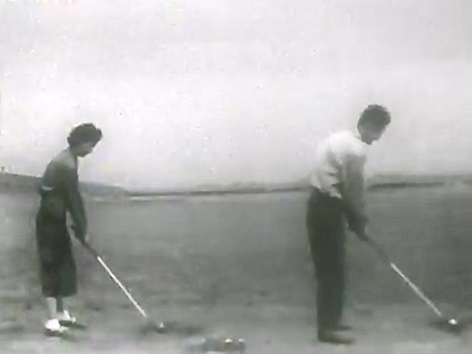1954年日本 风靡高尔夫球运动