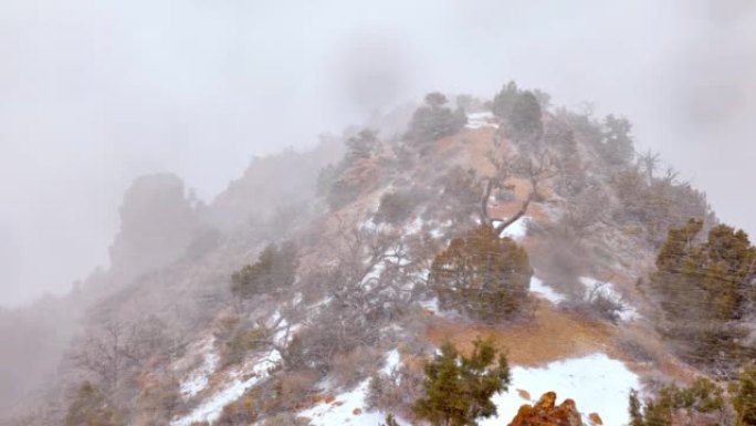大峡谷冬季暴风雪